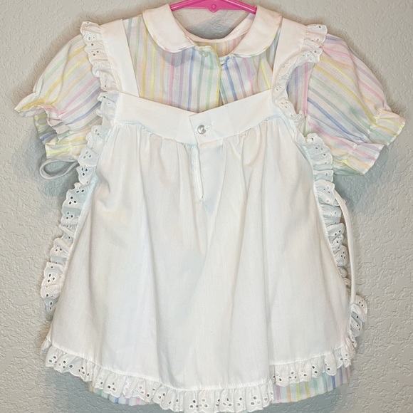 VINTAGE HADDAD BROTHERS BABY GIRL DRESS 24 MONTHS - Picture 2 of 4